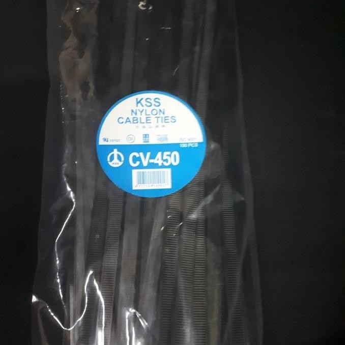 

TERBARU - Kabel Ties kss 9,6 x 450 mm 9.6 x 450 mm HITAM