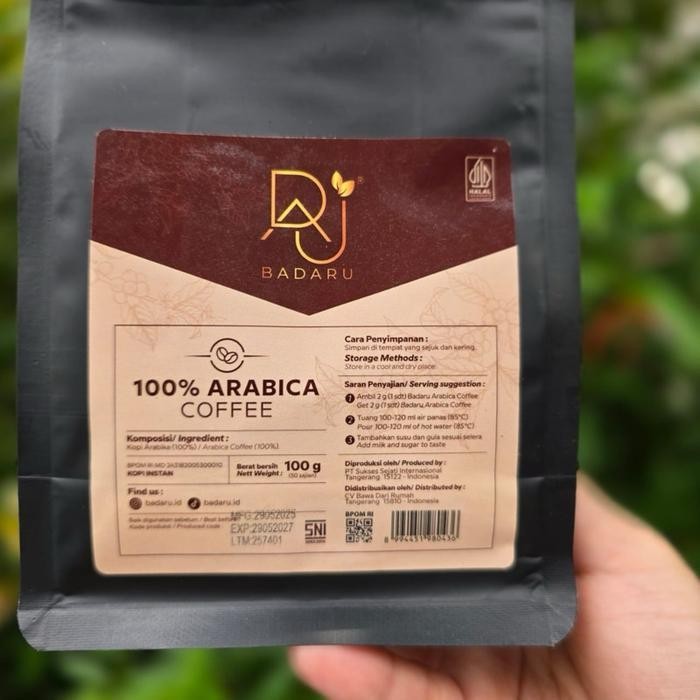 

Paket Usaha Mini 5Pouch 100Gr Free 2 Sendok Takar 2Gr & Free 1 Gelas Ukur | Kopi Badaru Espresso Instan Tanpa Ampas Kopi Arabika Original Dan Terpercaya