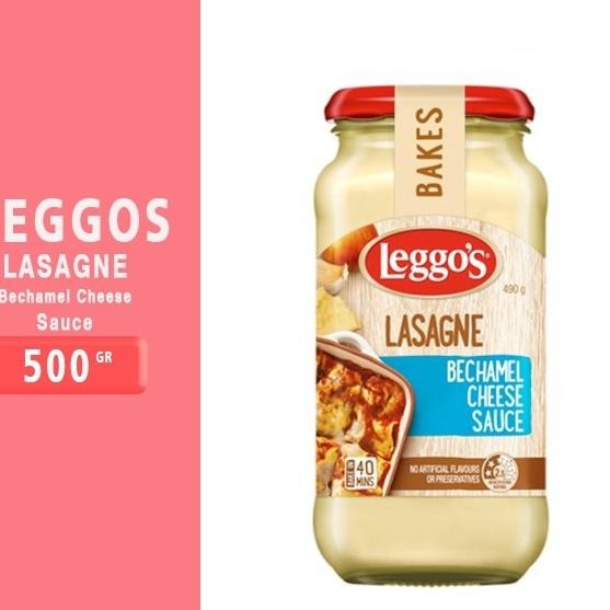 

Pasta Sauce Lasagne Bechamel Cheese Leggos 490Gr Lasagna Halal