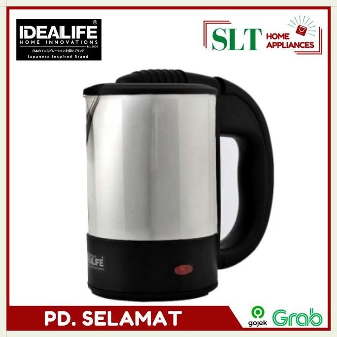 BEBAS ONGKIR - Idealife IL-110 Electric Kettle 0.5 Lt Teko Listrik 500 ml Teko Mini