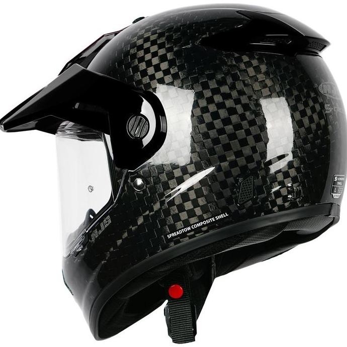 TERLARIS - NJS S-CROSS CARBON SPREADTOW - Helm adventure touring