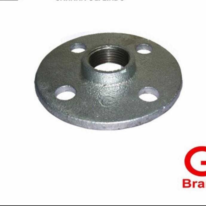 FLANGE DRAT GALVANIS BESI 2.5 INCH ORIGINAL DAN TERPERCAYA