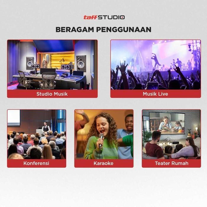 Tripod Stand Speaker Audio System 8-15 Inch 1.8M - SPS-502M tiang kaki speaker audio TaffSTUDIO Floo