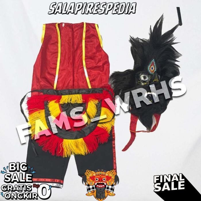 Baju Setelan Ganongan Anak Dewasa Celana Rompi Ganongan Dan Jaranan Murah