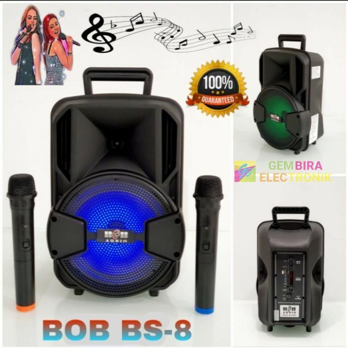 Portable Speaker BOB audio ( 8inch )