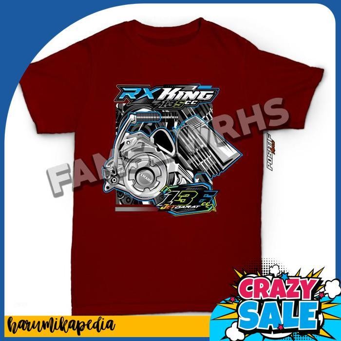 Baju Kaos Anak Motor Rx King Motor 2 Tak | Positifmerch Budaya