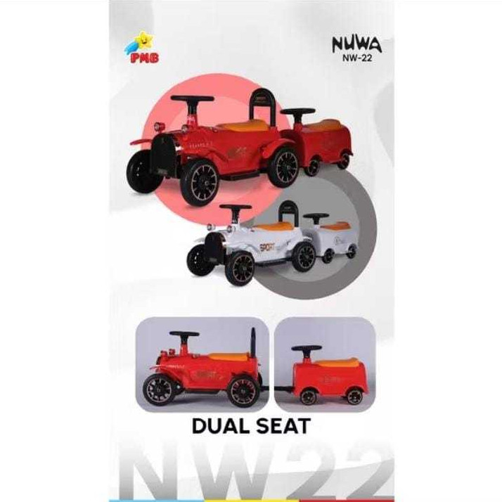 Mobilan Aki PMB NUWA NW 22 NW22 NW-22 Mobil aki boncengan Mobil aki kereta Mobil aki kakak adik Mobi