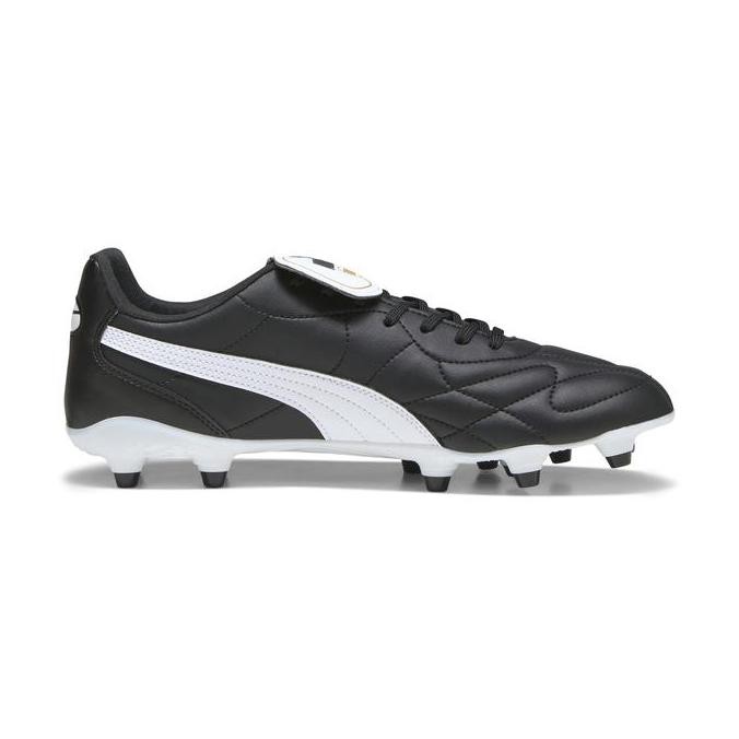 NEW PUMA Sepatu Sepak Bola KING TOP FG/AG Black-White-Gold