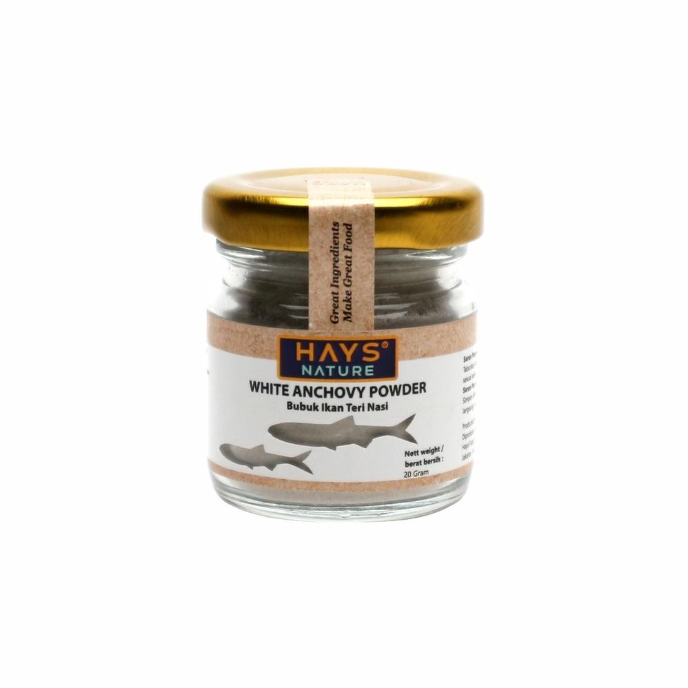 

Kuke White Anchovy Powder (20 Gram)/ Teri Nasi Bubuk 20 Gram, Anti Gtm, Kaldu Mpasi - Hays Nature Yl-24