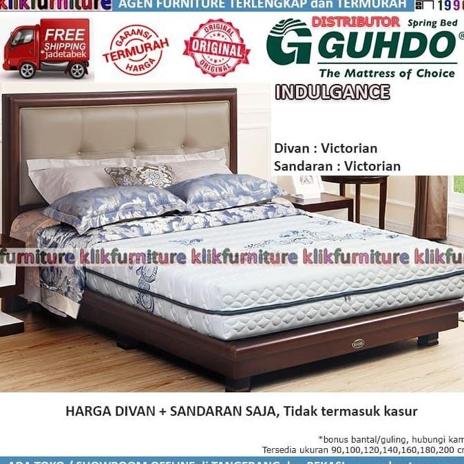 Divan+Sandaran (180X200) Indulgance Victorian Style Springbed Guhdo