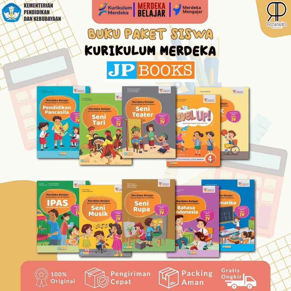 Promooo Buku Paket Kurikulum Merdeka SD Kelas 4 (IV) - Jp Books