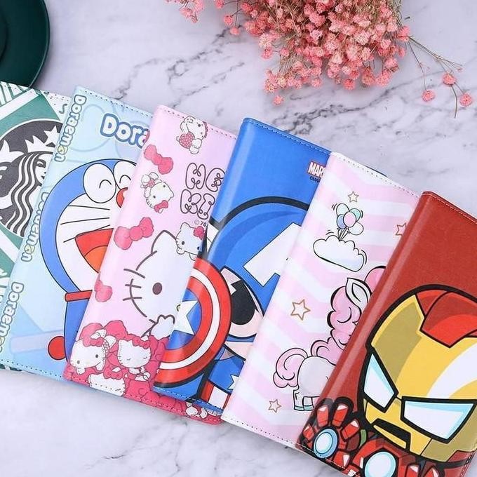 NEW Samsung Tab A8 A 8 T295 P205 P355 Flip Case Casing Cover Karakter Anak