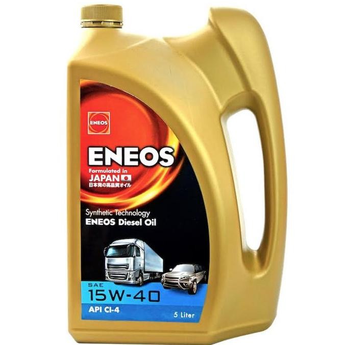 TERBARU - Oli Mesin Mobil Eneos Diesel Oil CI-4 15w40 15w/40 15w-40 4L