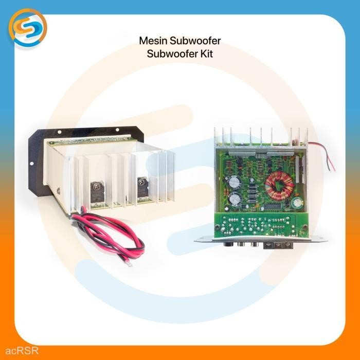 Kit Amplifier Subwoofer Mobil 12V