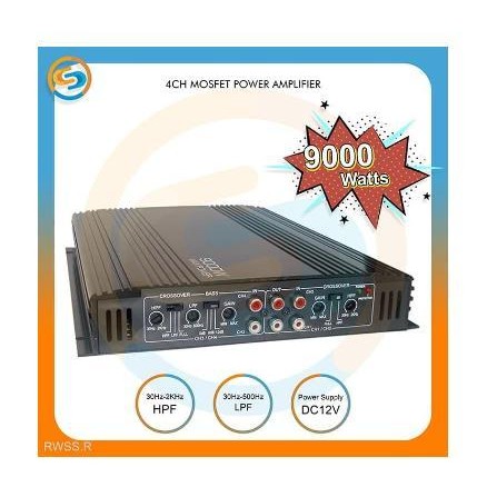 AMPLI 4CH MOSFET POWER AMPLIFIER 4 CHANNEL RWSS R