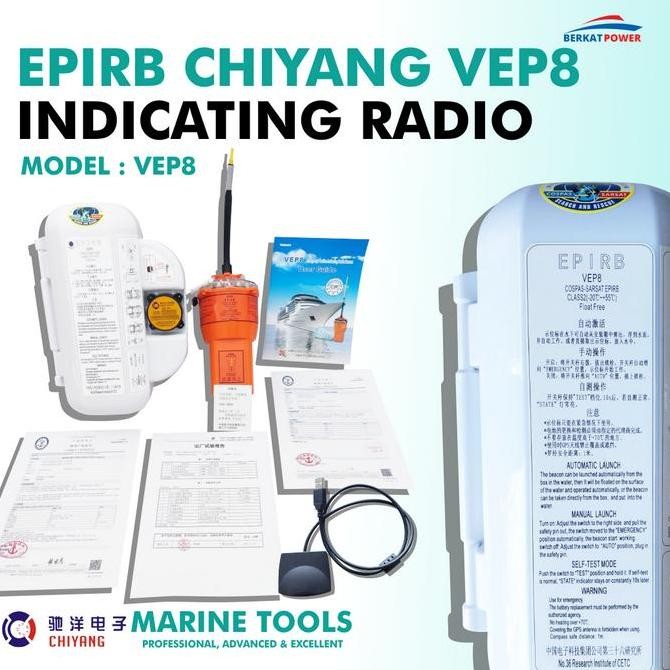 TERMURAH - Epirb Chiyang VEP8 Free Setting Program Untuk Kapal