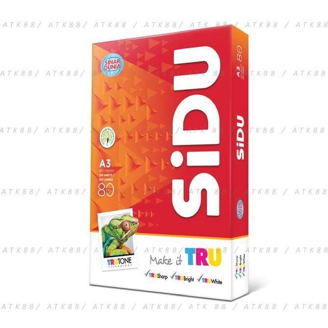 

TERLARIS - Kertas HVS A3 80 gsm - Sidu