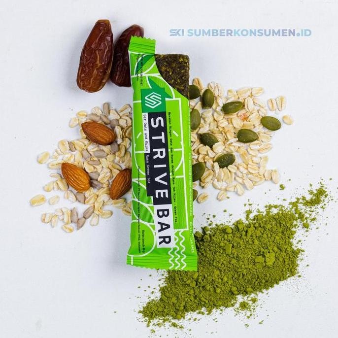 

Strive Energy Bar Green Tea Matcha Bite Size 20G (Mine)
