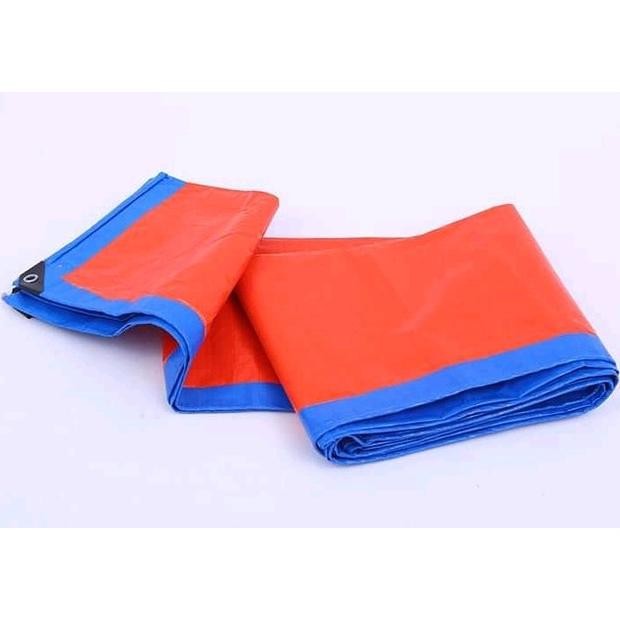 Mc_12 Terpal A5 Korea Ukuran 3X4 2X3 4X6 Terpal Warna Biru Silver Terpal Berkualitas Fx-76