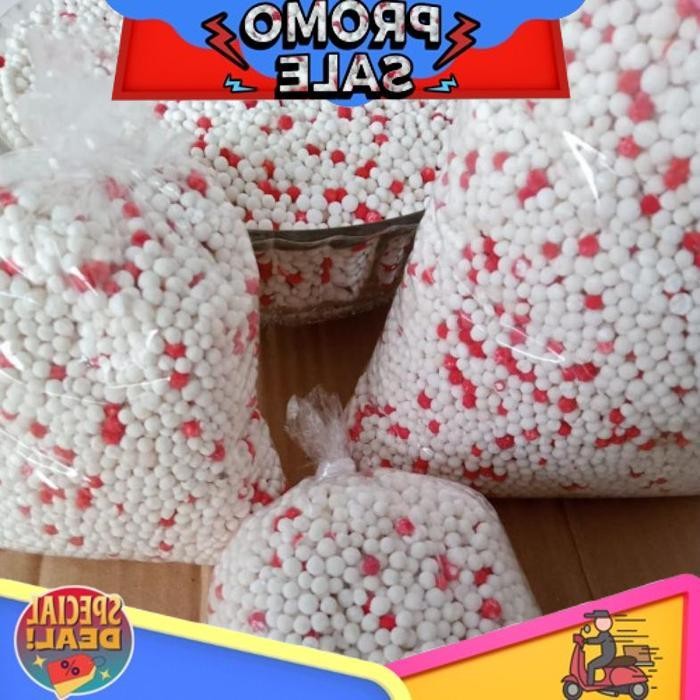

Offer Discount Sagu Mutiara 1Kg / Sagu Mutiara Merah Putih/Hijau Putih Sagu Mutiara Mentah