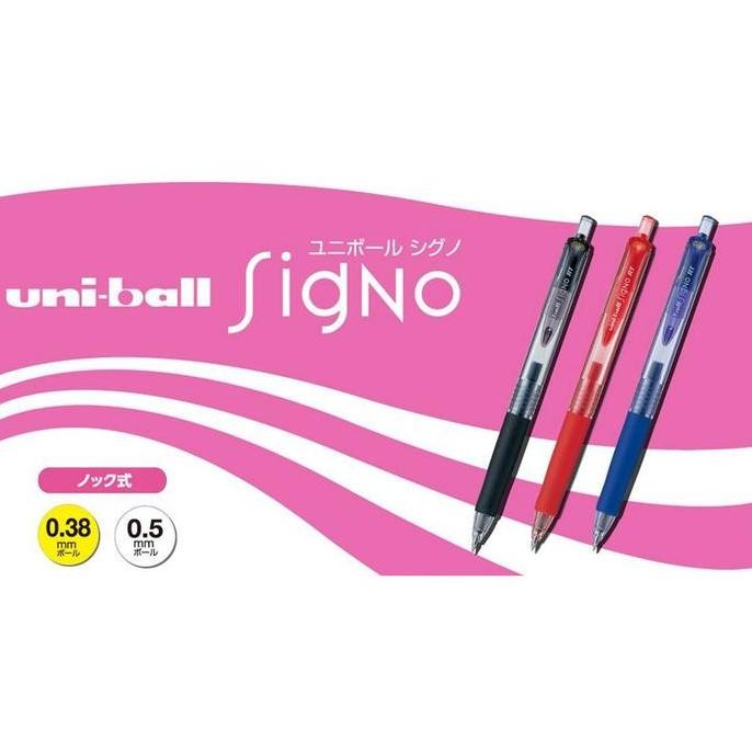 

Pulpen Gel Uni Mitsubishi Signo Rt 0.38 Umn103