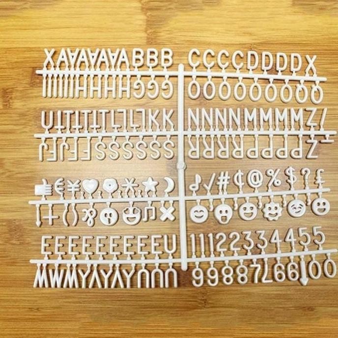 

Set Tambahan Huruf Felt Letter Board