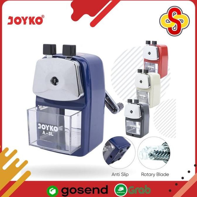 

Rautan / Sharpener / Serutan Putar Joyko A-5L