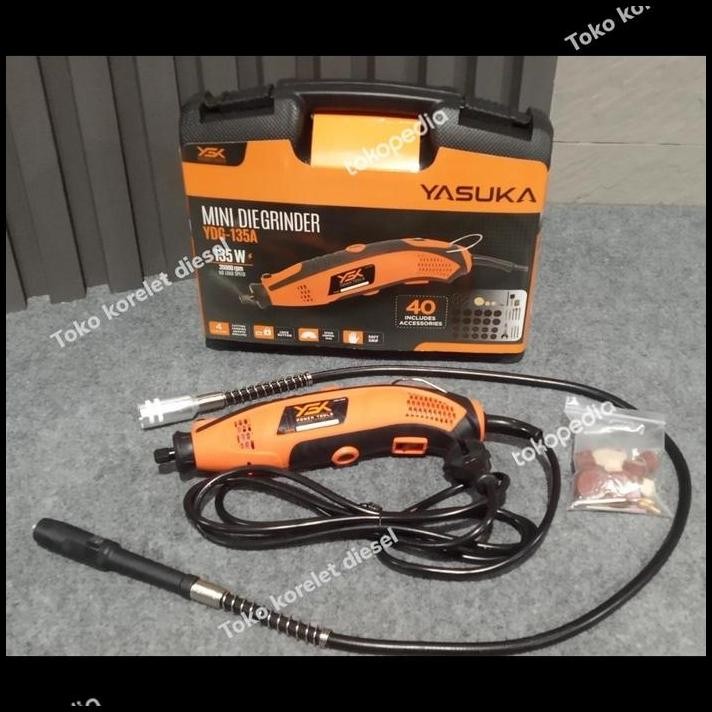 Mini Diegerinder Yasuka YDG-135A Mesin Bor Tuner listrik