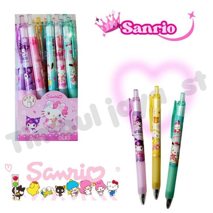 

Pensil Ajaib Cetek Viral Karakter Sunrio Pencil Magic Eternal Anti Patah Isi 12 Pcs