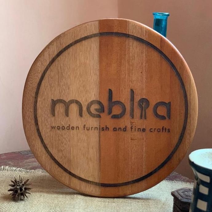 

[ Free Grafir ] Aleya Wooden Sign Board Papan Logo Papan Nama Kayu