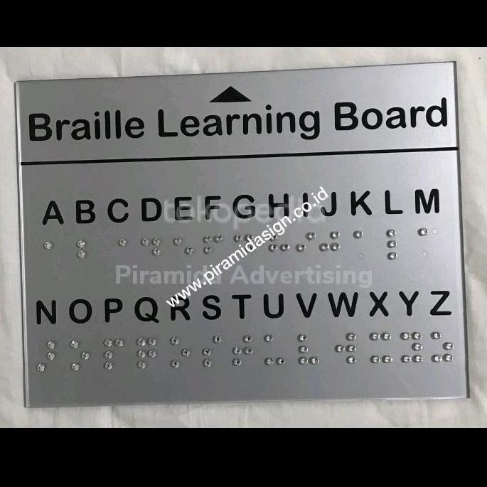 

Braille Board Papan Braile Tuna Netra Low Vision
