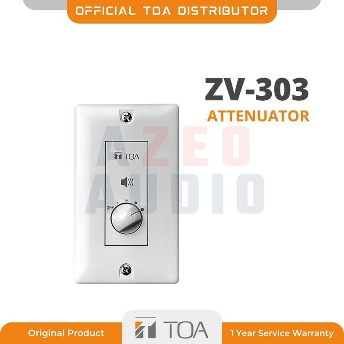 Attenuator TOA ZV-303 | Garansi Resmi