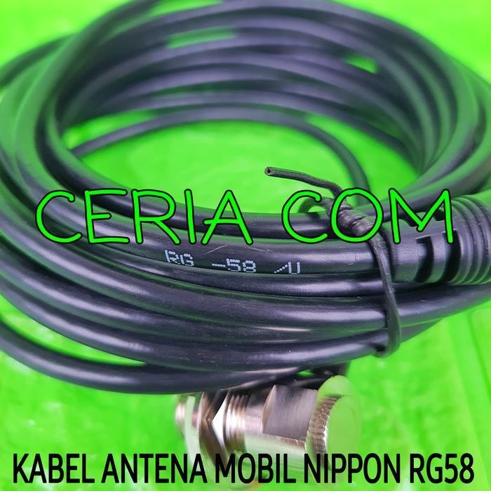 KABEL ANTENA RADIO MOBIL KABEL RIG MOBIL RG58 SUPER BASE - KABEL NIPON Terbaik Berkualitas