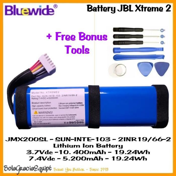 Batre / Battery Speaker JBL Xtreme 2 / Extreme 2 CS-JMX200SL - 7.4Vdc