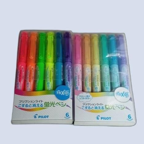 

Pilot Frixion Light Set 6/Sfl-60Sl-6C/Highlighter Frixion