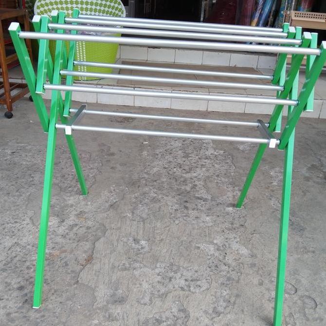 Jemuran Baju Aluminium Mini Kecil Warna