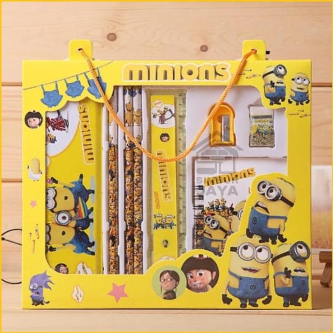

Kotak Pensil / Study Set/ Tempat Pensil 7 In 1 /Kotak Pensil Karakter, Hadiah Ulang Tahun Anak Penghapus Rautan