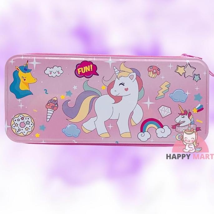 

Kotak Pensil Frozen Unicorn Lol Kaleng Model Seleting Besar