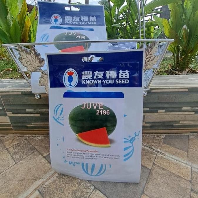 bibit semangka juve F1 300 biji ORINAL BUAH BESAR DAN COCOK DI TANAM PREMIUM