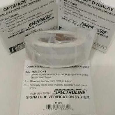 

Spectroline Overlay Roll Original