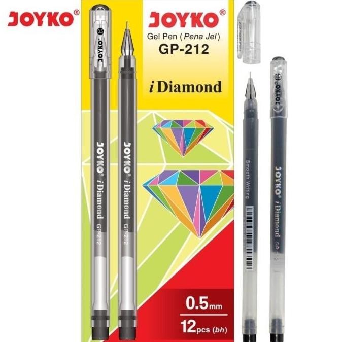 

[12 Pcs / 1 Pack] Joyko Gel Pen I-Diamond - Gp 212