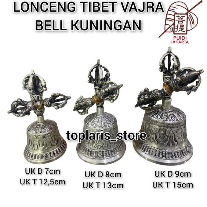 Lonceng Tibet Vajra Bell Kuningan 02