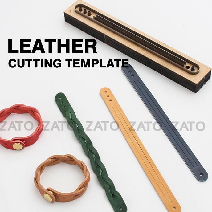 

Hot Sale! Type E - Leather Cutting Template Bracelet - Pisau Pons - Leather Tools