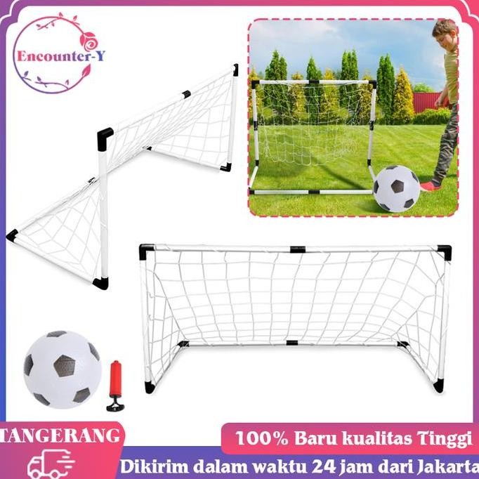 Terbaru 2Set Mainan Gawang Bola Anak Gawang Futsal Anak Gawang Sepak Bola Anak