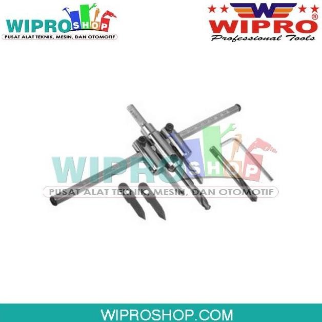 

Promo WIPRO Adjustable Circle Hole Cutter WP8347(30-200) COD