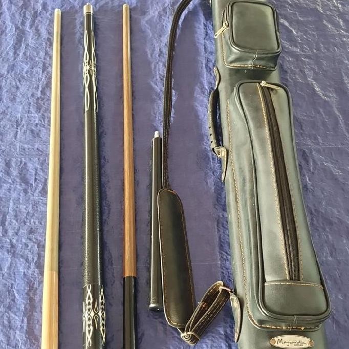 Stick billiard stick play and jump Free tas kulit SECOND Stik BEST SELLER