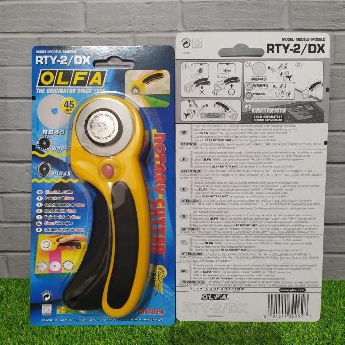 

Promo! Olfa Rty 2Dx Rotary Cutter 45Mm Rty-2/Dx