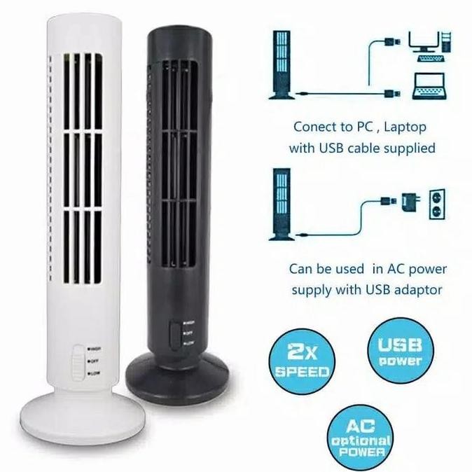 kipas angin USB tower fan EA