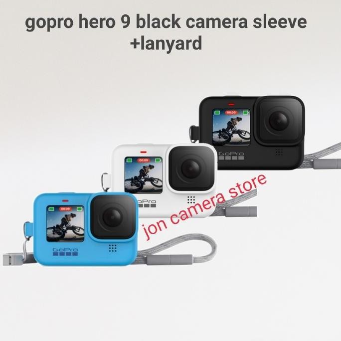 TERLARIS gopro sleeve + lanyard for gopro hero 9/10 black original hero9 hero10