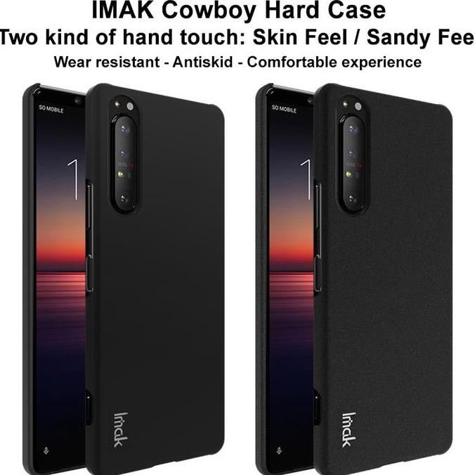 Baru Sony Xperia 1 II Case Imak Cowboy Hardcase Anti Slip Back Cover